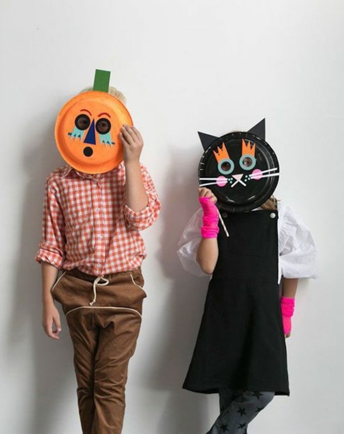 Máscara Tinker-con-hijos-negro-gato