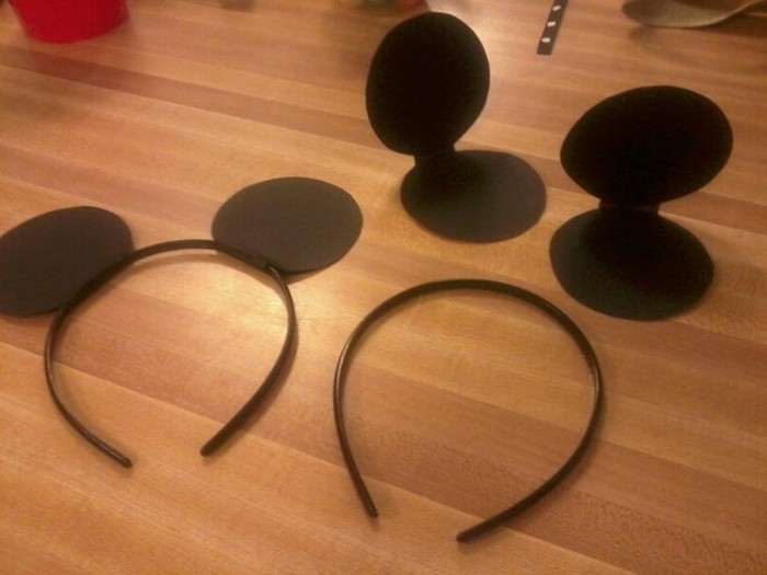 Mickey Mouse uši-za-Fashing