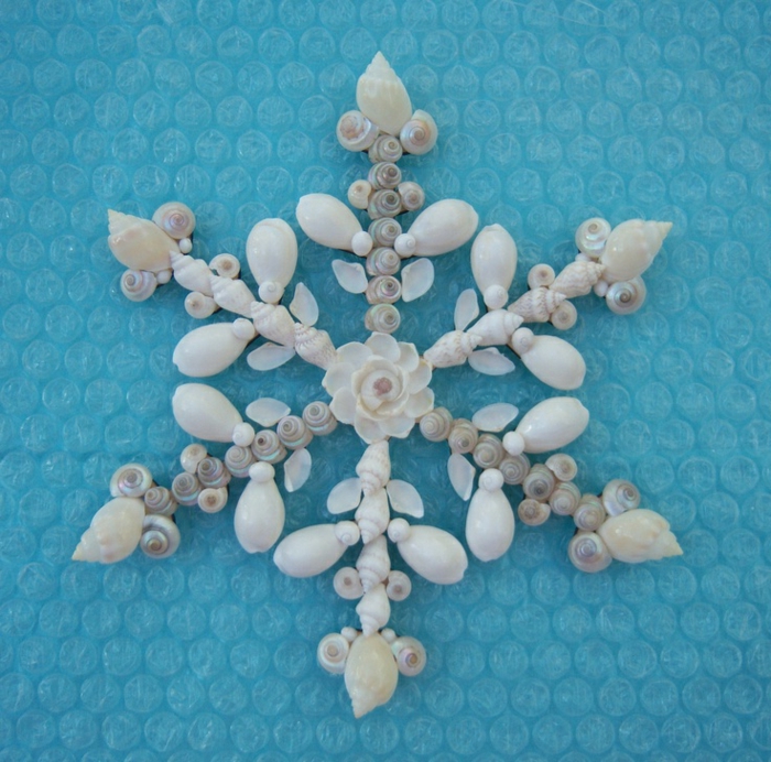 Черупки черупки Декорация Snowflake форма