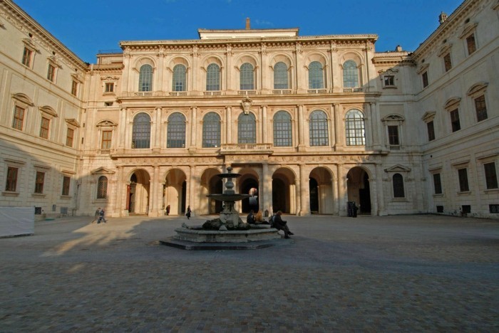 Палацо Барберини-Рим-Италия-красива архитектура--барок функции