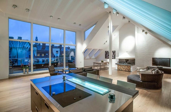 Penthouse-u-Stckholm luksuzni dizajn rasvjete