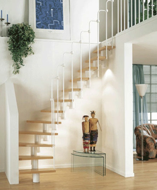 Štedi prostor stepenice Wohnidee Modern Art