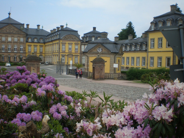 Residence Castle Аролзен-Германия-барокови епохален функции