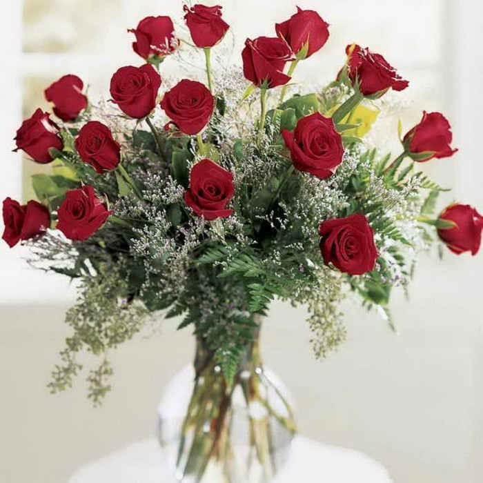 Червени рози и за Свети Валентин