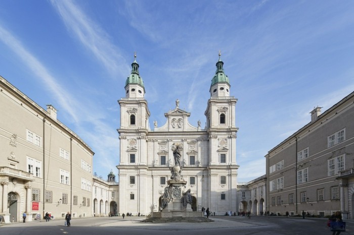arquitectura de la catedral de Salzburgo-única-barroco