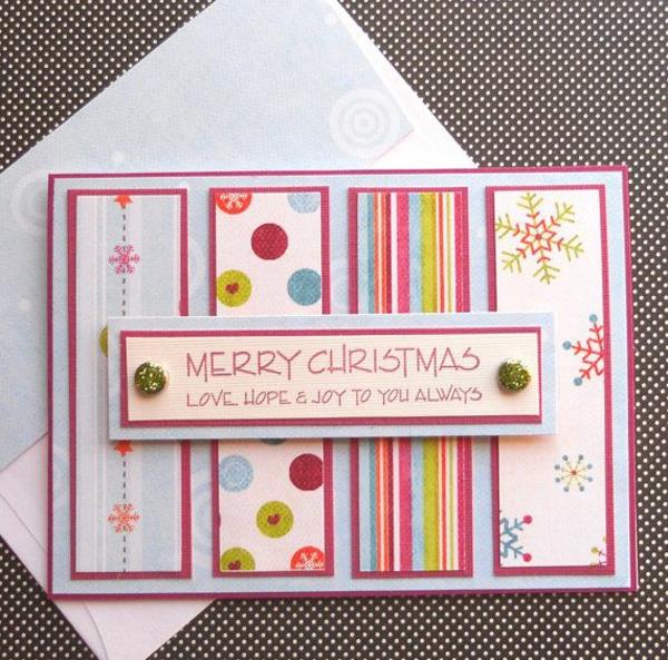 أفكار جميلة للتصميم من بطاقات عيد الميلاد