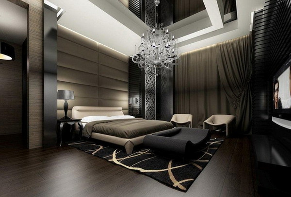 Hálószoba létesítmény-csodálatos ötlet tervezhető luxus