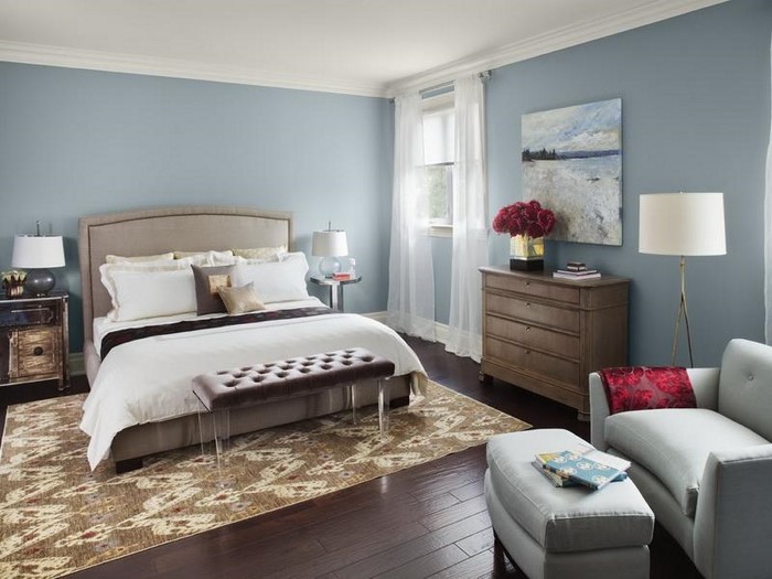 बेडरूम रंग एक पेचीदा डिजाइन
