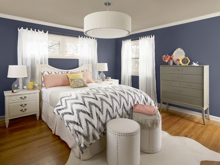 Спалня-цвят A-ярък дизайн