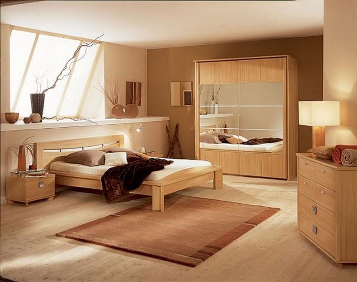 बेडरूम भूरे रंग-ए-सुपर आंतरिक