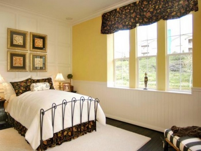 Chambre-couleur-design-avec-jaune-a-super-decoration
