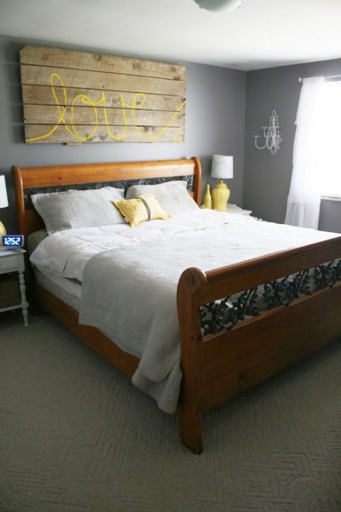 Спалня-цветен дизайн с жълто--A-оборудване за зашеметяване