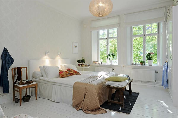 Faire chambres dans le style scandinave banc de Saint--de-la-linge