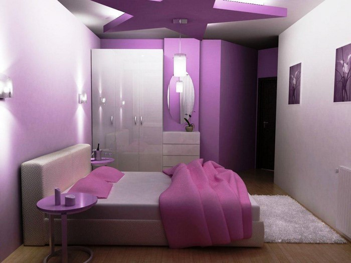Спалня-лилаво-A-Cool-решение