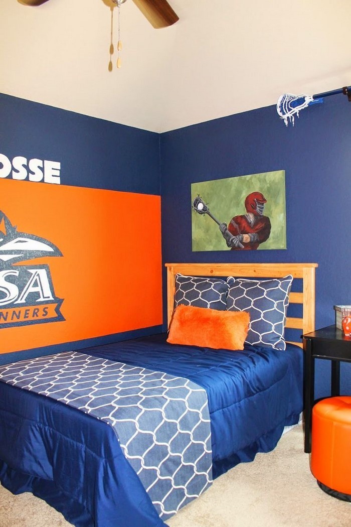 Dormitorio-naranja-A-sorprendente decoración