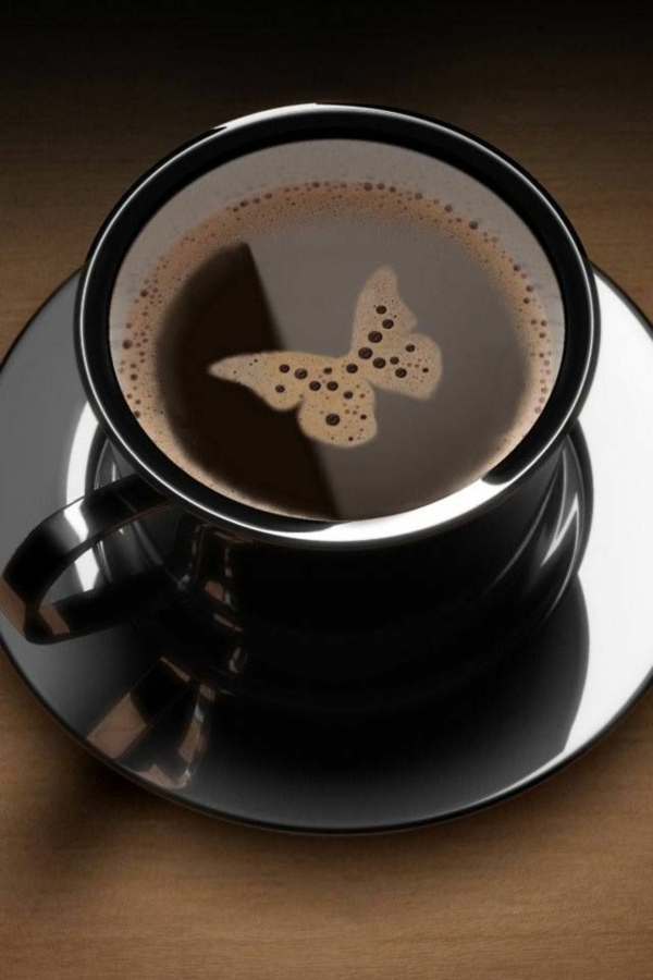 Butterfly Coffee dekoráció ötlet