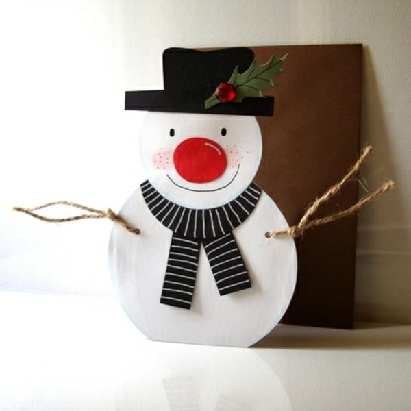 ثلج جميلة عيد الميلاد بطاقة بنفسك الحرفية ثلج
