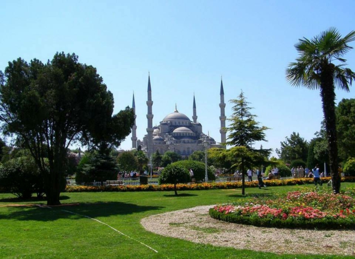 Забележителности на Истанбул джамия-султан Ахмед