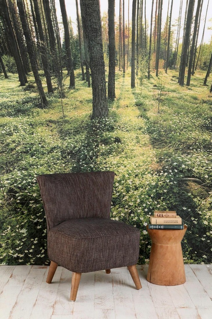 Fotel textil szép-tapéta-erdő Természetvédelmi kép