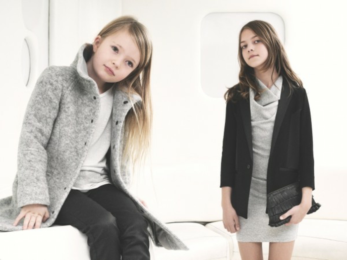 Skandinavishe мода сив пуловер-от-усети
