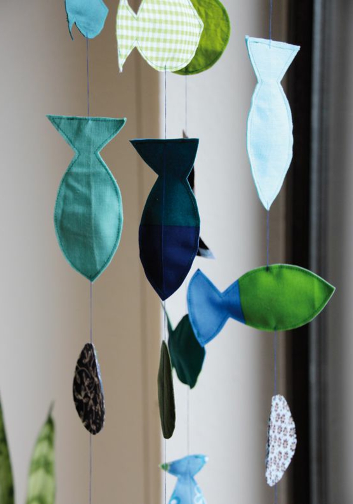 Διακοσμητικά παράθυρα Καλοκαιρινές ιδέες Ψάρεμα ψαριών Ζαχαροπλαστική
