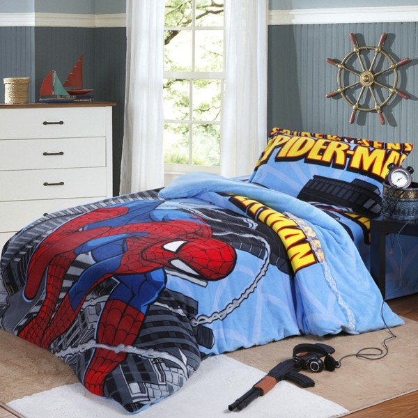 Spiderman Vuodevaatteet - Superhero Movie Bedding