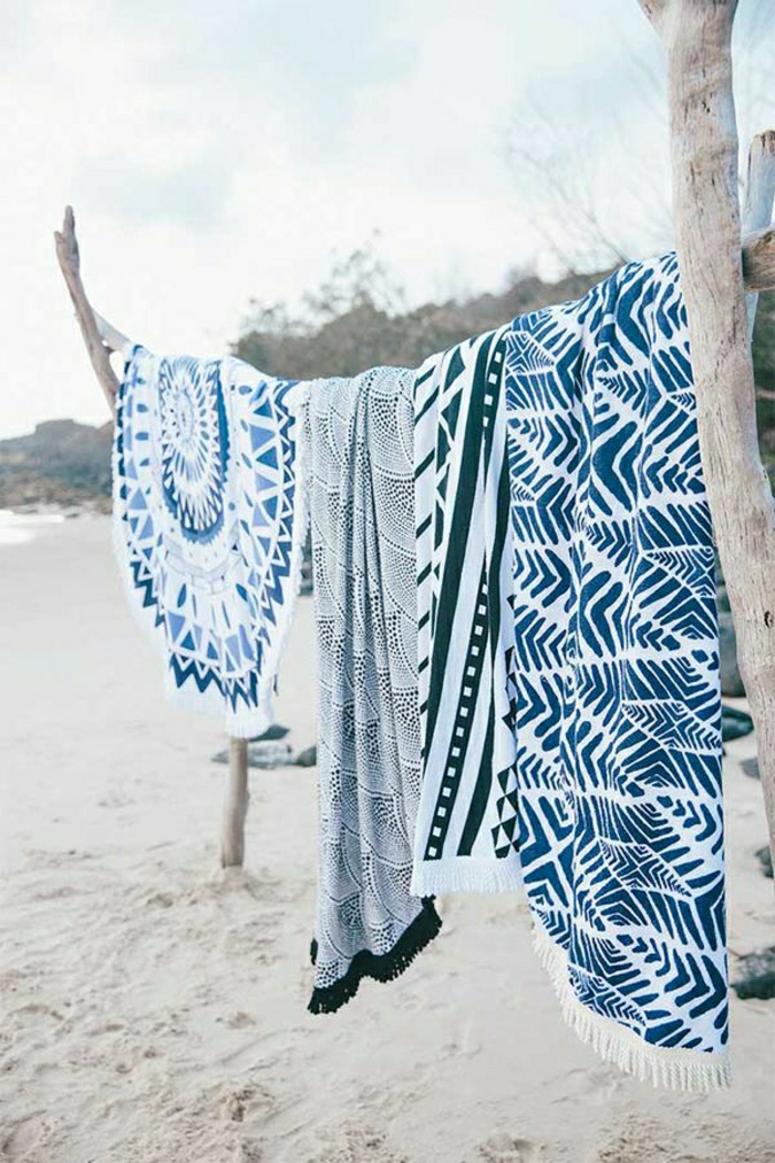 समुद्र तट तौलिया Boho-ठाठ-कूल
