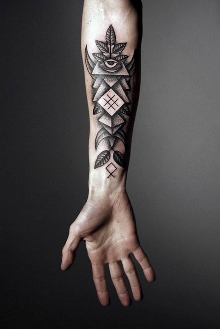 Tattoo-motiv-Men Cool ručni tetovaža