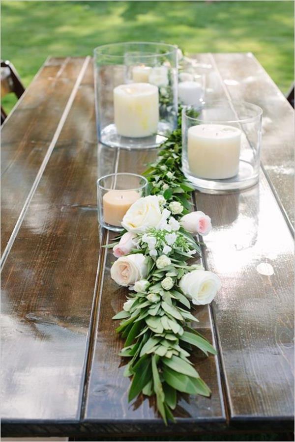 ideas de la boda boda -Tischdeko ideas de decoración de mesa de la vendimia