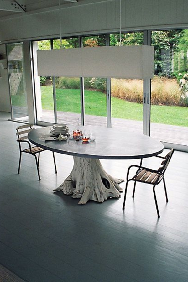 Driftwood маса дизайн идея Салон