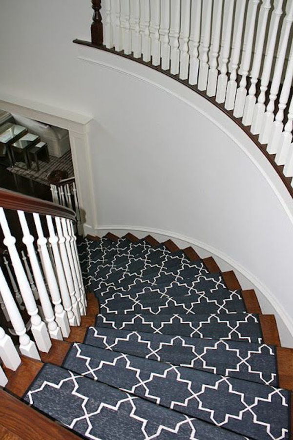 Stepenice tepih dizajn ideje