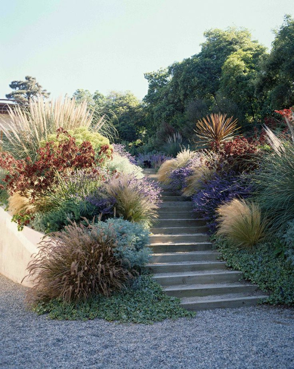 Стълбища - външния дизайн Garden