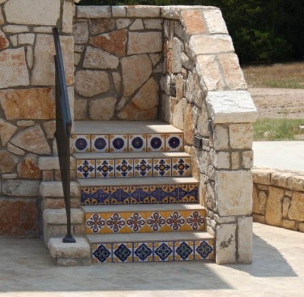 Stepenice od kamena s-Mozaik