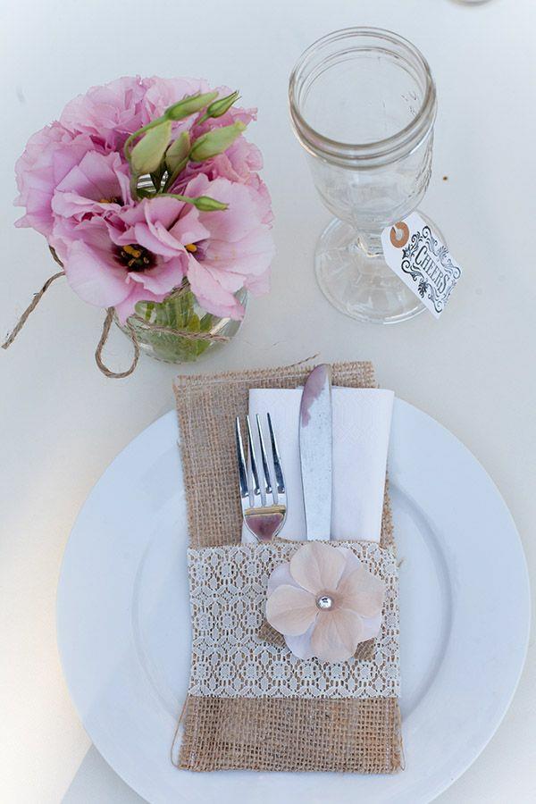 --Vintage сватба-фантастичен-Blumendeko по маса