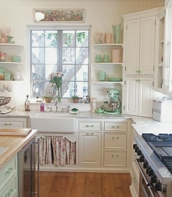Vintage кухненски мебели Кухня Дизайн у дома