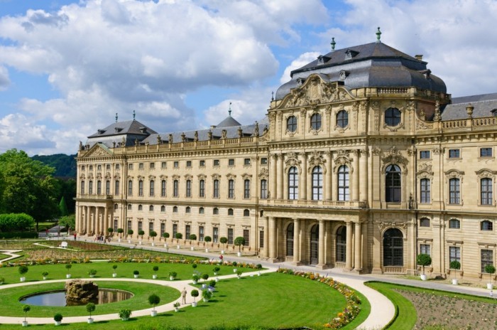 Palača u Würzburgu-Njemačka-barokne arhitekture-obilježja