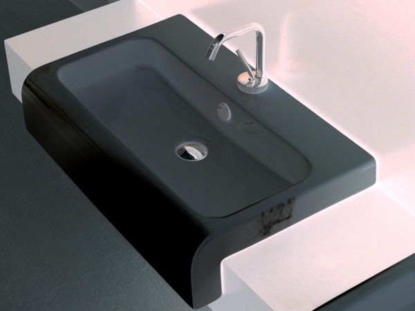 Mosogató medence hiúság-schwarz_modernes-design-fürdőszoba