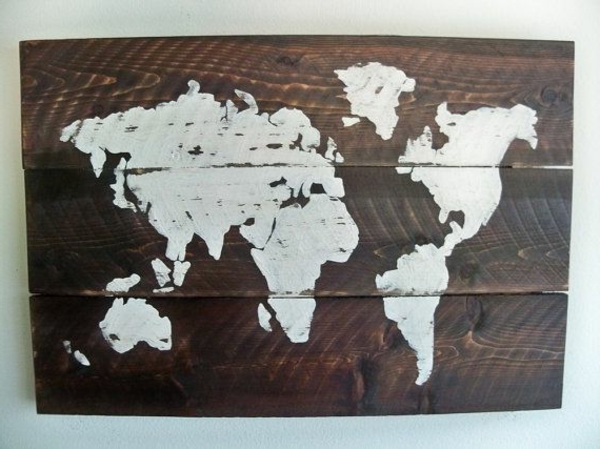 Solución mundo desde make madera