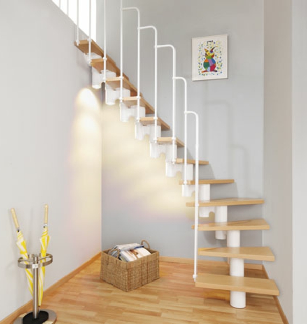 Wohnidee čelika stepenice-zgazi Spar medij-malih dimenzija