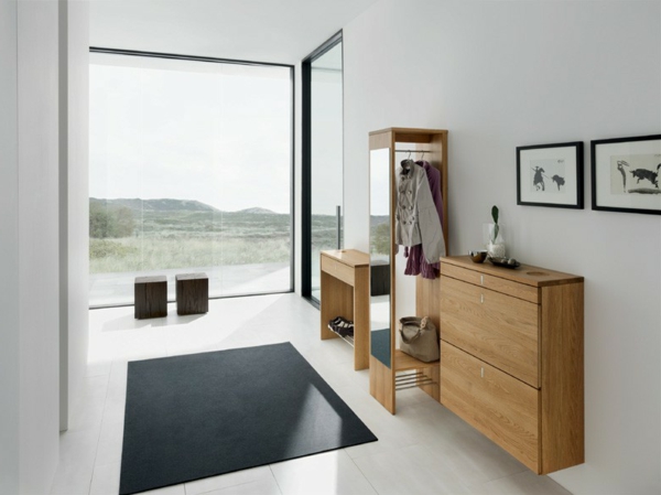 Wohnideen-para-el-interior-diseño elegante-Mobiliario de vestíbulo