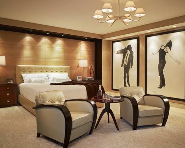 -Wohnideen модерен и елегантен мебели за спалня страхотно осветление