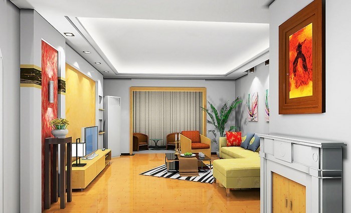 Ideas-con-amarillo-a-hermosa-interior living