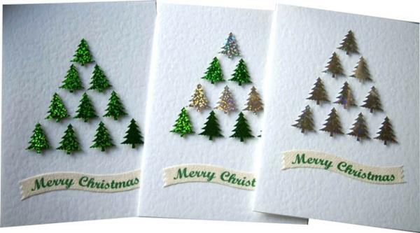أفكار رائعة للتصميم من بطاقات عيد الميلاد ،