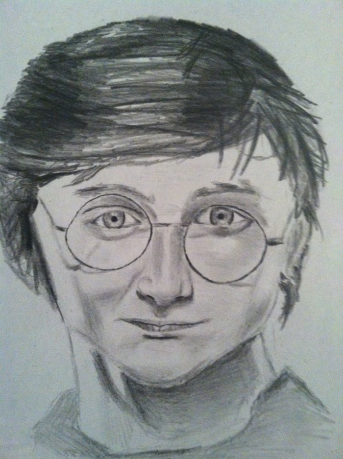 Crtanje-naučiti-s-olovke Harryja Pottera