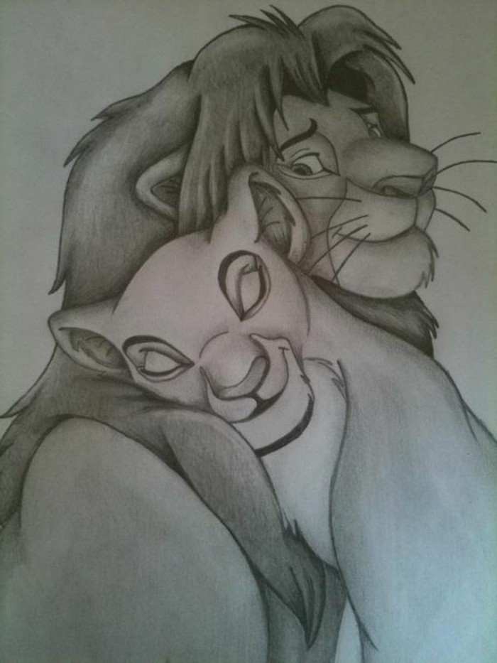 Piirrokset-with-kynä-off-the-king-of-leijonat