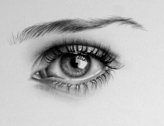 Crteži-s-olovka očiju