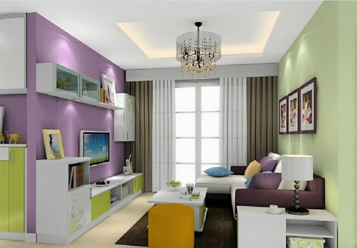 Стая за декориране-лилаво-и-зелен