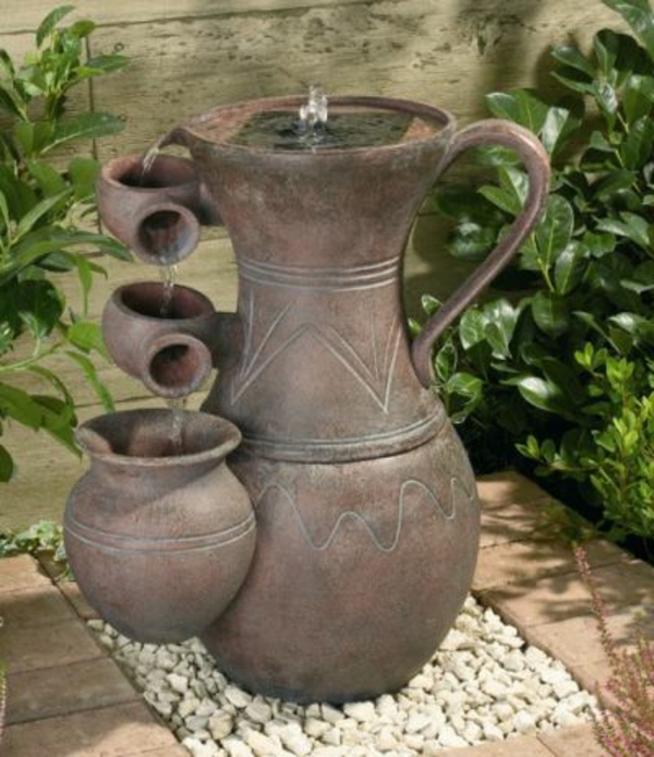Amphora-gartengestaltung-फव्वारा