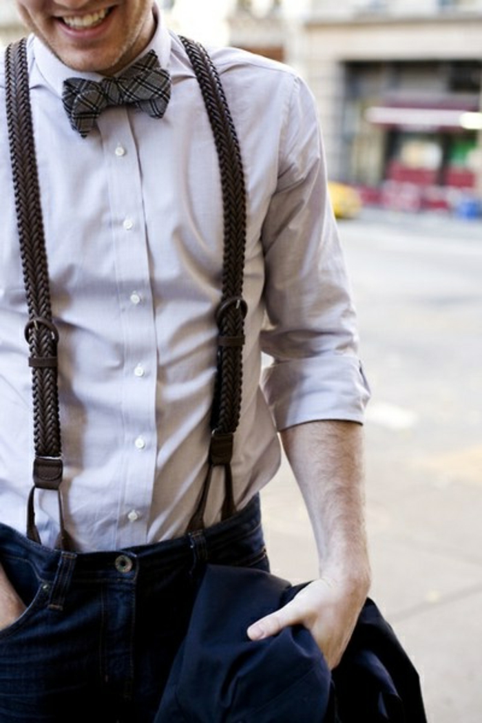 odijelo-s-fly-i-aparatića-shirt-muškarac nosi elegantne haljine i-loop-ideje-stil ideje