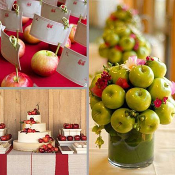 Podudaranje jabuka do božića - tri slike